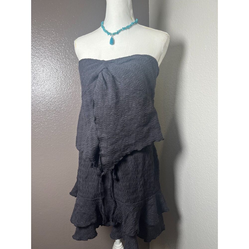 Free People Free-Est Black Winnie Skirt Set Size Large NWOT - Picture 7 of 10
